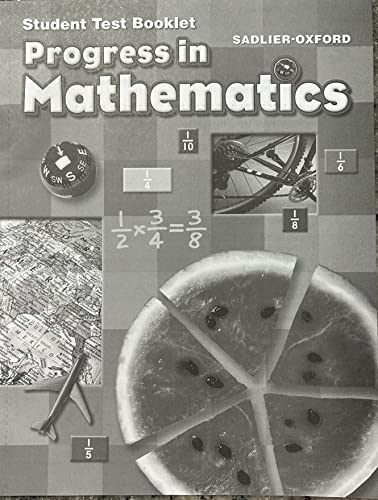 9780821582657: Student Test Booklet Progress In Mathematics Grade 5 Sadlier-Oxford