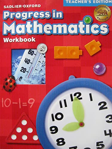 9780821584613: Progress in Mathematics, Workbook : Grade 1 Teache