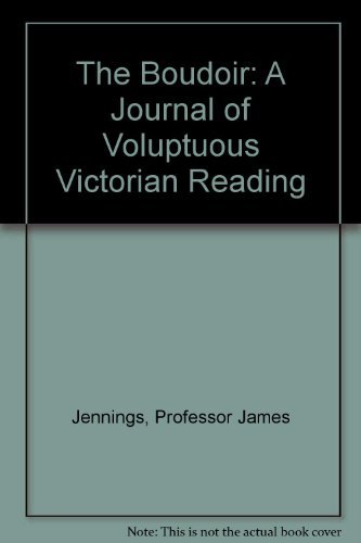 9780821650004: The "Boudoir": A Journal of Voluptuous Victorian Reading