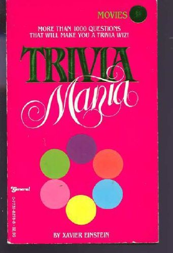 Stock image for Trivia Mania: Movies for sale by SecondSale