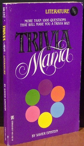 Imagen de archivo de Trivia Mania: Literature a la venta por ThriftBooks-Dallas