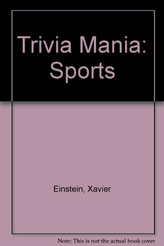 Beispielbild fr Trivia Mania: Sports zum Verkauf von Hastings of Coral Springs