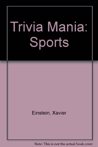 Stock image for Trivia Mania: Sports for sale by Lighthouse Books and Gifts
