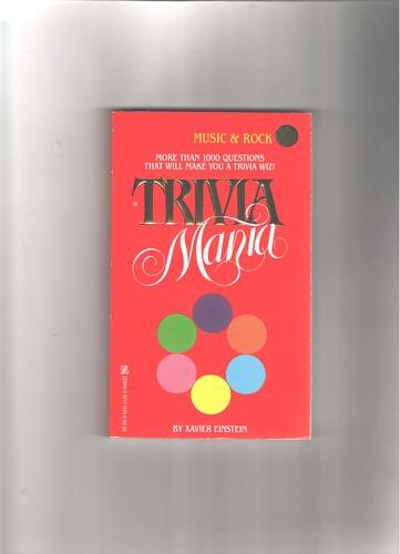 Stock image for Trivia Mania: Music for sale by Once Upon A Time Books