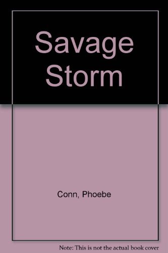 Imagen de archivo de Savage Storm a la venta por Once Upon A Time Books