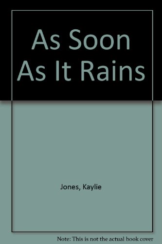 Beispielbild fr As Soon As It Rains zum Verkauf von Colorado's Used Book Store
