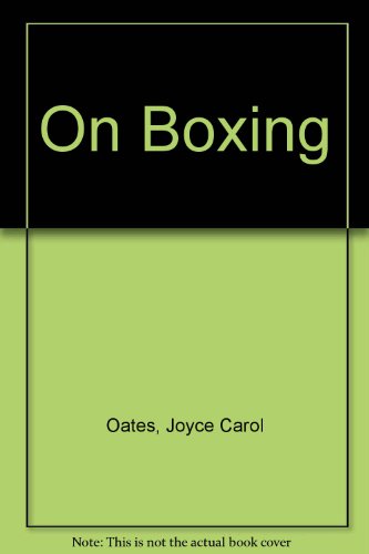 9780821723708: On Boxing