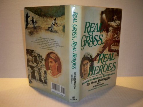 Beispielbild fr Real Grass, Real Heroes: Baseball's Historic 1941 Season (Zebra books) zum Verkauf von Your Online Bookstore