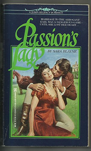 Beispielbild fr Passion's Lady (Regency Romance) zum Verkauf von Wonder Book