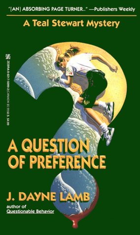 9780821750995: A Question of Preference: A Teal Stewart Mystery