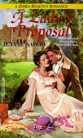 Imagen de archivo de A Lady's Proposal (Zebra Regency Romance) a la venta por HPB-Ruby