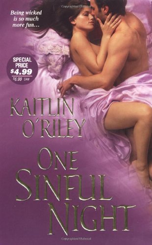 Beispielbild fr One Sinful Night zum Verkauf von SecondSale