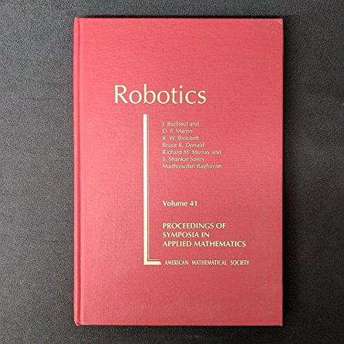 9780821801635: Robotics (Proceedings of Symposia in Applied Mathematics)