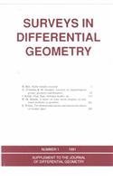 9780821801680: Surveys in Differential Geometry: Proceedings of the Conference on Geometry and Topology Held at Harvard University, April 27-29, 1990