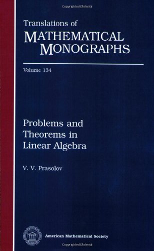 9780821802366: Problems and Theorems in Linear Algebra (Translations of Mathematical Monographs, Vol. 134)