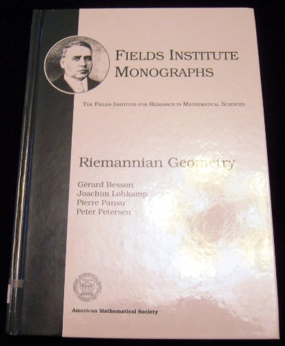 9780821802632: Riemannian Geometry (Fields Institute Monographs, 4)