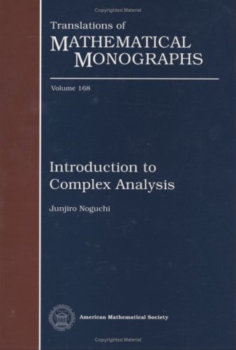 Imagen de archivo de Introduction to Complex Analysis (Translations of Mathematical Monographs) a la venta por HPB-Red