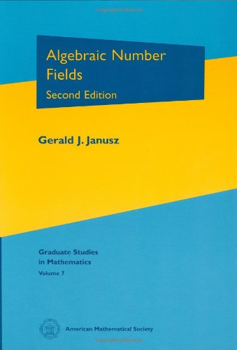 Imagen de archivo de Algebraic Number Fields (Graduate Studies in Mathematics, 7) a la venta por GoldBooks