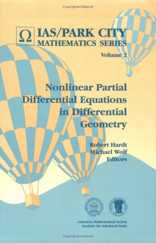 Stock image for Nonlinear partial differential equations in differential geometry (Ias/Park City Mathematics Series, 2) for sale by Phatpocket Limited