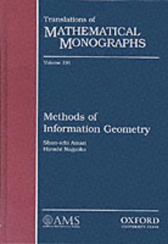Beispielbild fr Methods of Information Geometry (Translations of Mathematical Monographs) zum Verkauf von Mispah books