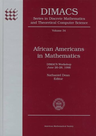 Imagen de archivo de African Americans in Mathematics a la venta por Better World Books