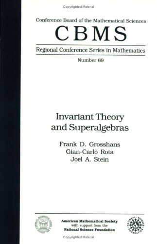 Beispielbild fr Invariant Theory and Superalgebras zum Verkauf von Munster & Company LLC, ABAA/ILAB