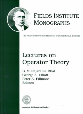 Stock image for Lectures on Operator Theory (Fields Institute Monographs, 13) for sale by BMV Bloor
