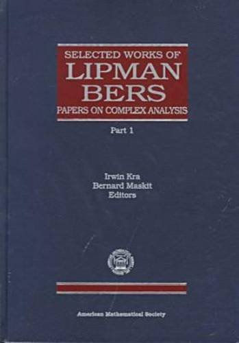 9780821808580: Selected Works of Lipman Bers