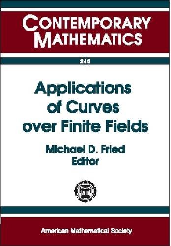 Immagine dell'editore per APPLICATIONS OF CURVES OVER FINITE FIELDS: 1997 AMS-IMS-SIAM JOINT SUMMER RESEARCH CONFERENCE ON APPLICATIONS OF CURVES OVER FINITE FIELDS, JULY . SEATTLE (CONTEMPORARY MATHEMATICS) venduto da Green Ink Booksellers