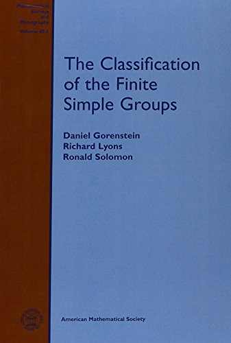 9780821809600: The Classification of the Finite Simple Groups