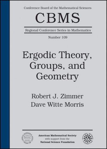 Imagen de archivo de Ergodic Theory, Groups, and Geometry: Nsf-cbms Regional Research Conferences in the Mathematical Sciences June 22-26, 1998 University of Minnesota a la venta por Revaluation Books