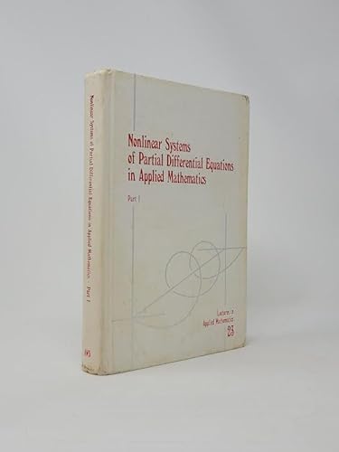 9780821811252: Nonlinear Systems of Partial Differential Equations: Summer Seminar on Systems of Non-linear Partial Differential Equations in Applied Mathematics: 001