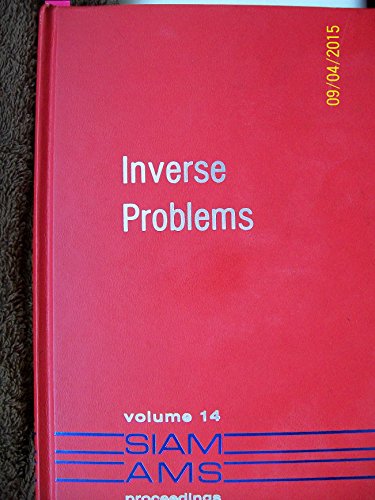 Beispielbild fr Inverse Problems : SIAM-AMS Proceedings zum Verkauf von Better World Books