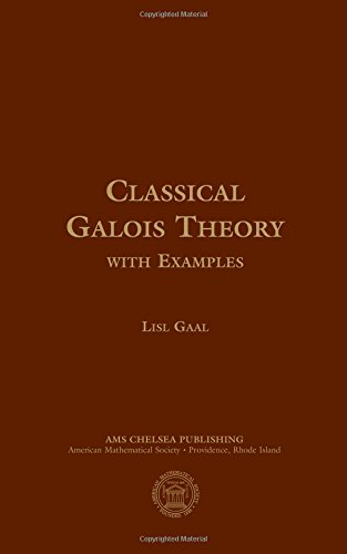 Stock image for Classical Galois Theory, With Examples for sale by Phatpocket Limited