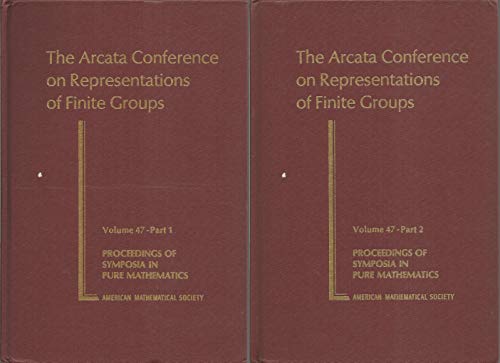 9780821814796: The Arcata Conference on Representations of Finite Groups (Proceedings of Symposia in Pure Mathematics)