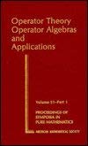 Stock image for Operator Theory , Operator Algebras and Applications, 2 vols for sale by Moe's Books