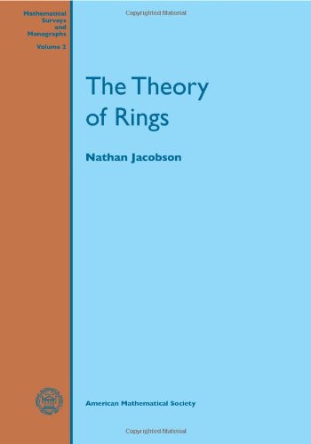 The Theory of Rings (9780821815021) by Nathan Jacobson