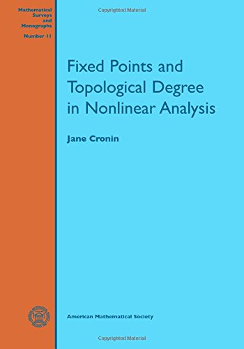 9780821815113: Fixed points and topological degree in nonlinear analysis