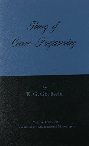 Beispielbild fr Theory of Convex Programming zum Verkauf von Powell's Bookstores Chicago, ABAA