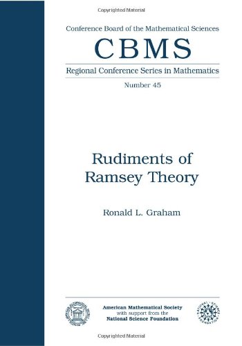9780821816967: Rudiments of Ramsey Theory (CBMS Regional Conference Series in Mathematics)