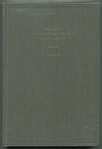 Beispielbild fr Sixteen Paperson Number Theory and Algebra. Amerikacan Mathematical Society Translations, Series 2, Volume 82. zum Verkauf von Antiquariat Nam, UstId: DE164665634
