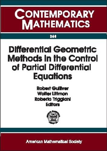 9780821819272: Differential Geometric Methods in the Control of Partial Differential Equations (Contemporary Mathematics): Joint Summer Research Conference, ... of Colorado, Boulder, June 27-July 1, 1999