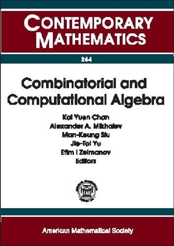 Stock image for COMBINATORIAL AND COMPUTATIONAL ALGEBRA: A CONFERENCE ON COMBINATORIAL AND COMPUTATIONAL ALGEBRA, MAY 24-29, 1999, HONG KONG (CONTEMPORARY MATHEMATICS) for sale by Basi6 International