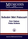 Sobolev Met Poincare (Memoirs of the American Mathematical Society) (9780821820476) by Hajasz, Piotr; Koskela, Pekka