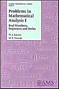Beispielbild fr Problems in Mathematical Analysis I : Real Numbers, Sequences and Series zum Verkauf von Better World Books