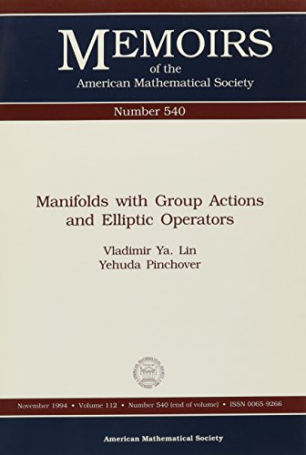 Stock image for Manifolds with Group Actions and Elliptic Operators for sale by Books Puddle