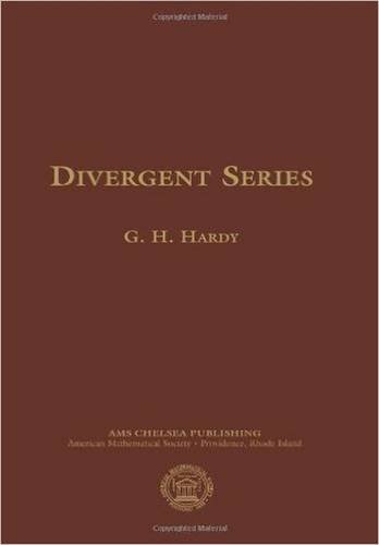 Divergent Series (AMS Chelsea Publishing) (9780821826492) by G. H. Hardy