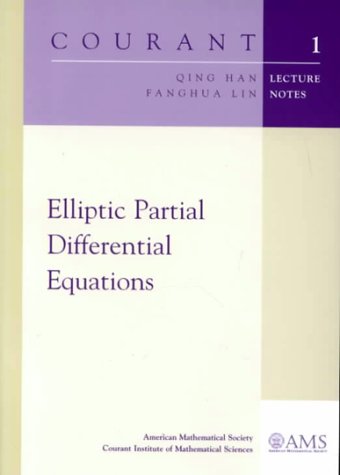 9780821826911: Elliptic Partial Differential Equations (Courant Lecture Notes): No. 1