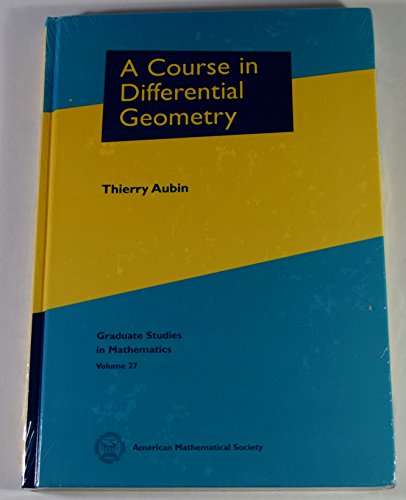 

Course in Differential Geometry