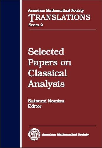 Stock image for Selected Papers on Classical Analysis (American Mathematical Society Translations, Series 2, Volume 204) for sale by Row By Row Bookshop